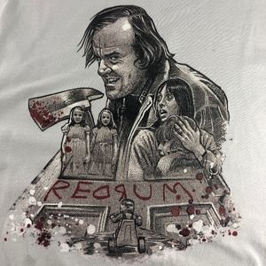 NWOT Mens Jack SHINING REDRUM Horror T shirt XL